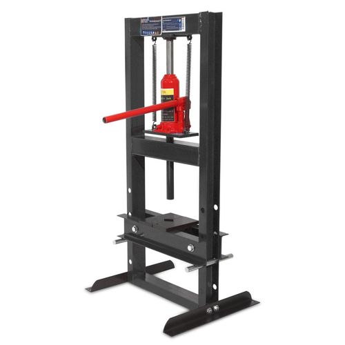 19524 Hydraulicxzna czarna prasa warsztatowa 6 tonowa ramowa trzpieniowa na Arena.pl