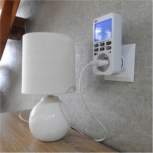 Programator Czasowy z Wyświetlaczem 10 trybów Podświetlenie Pamięć Danych na Arena.pl