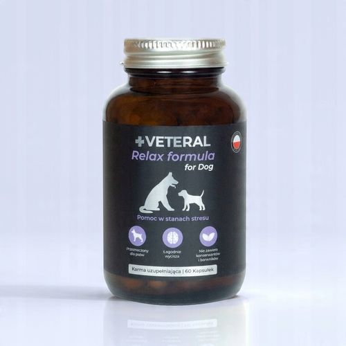 SUPLEMENT USPOKAJAJĄCY na STRES dla PSA Relax Formula Dog na Arena.pl