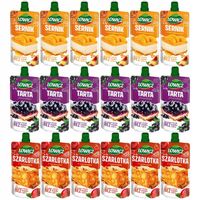 Łowicz Deser Mus Ryżowo Owocowy: Sernik, Tarta Porzeczkowa, Szarlotka, 100g