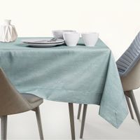 Obrus Plamoodporny VESTA Mankiet 140x340 miętowy AmeliaHome
