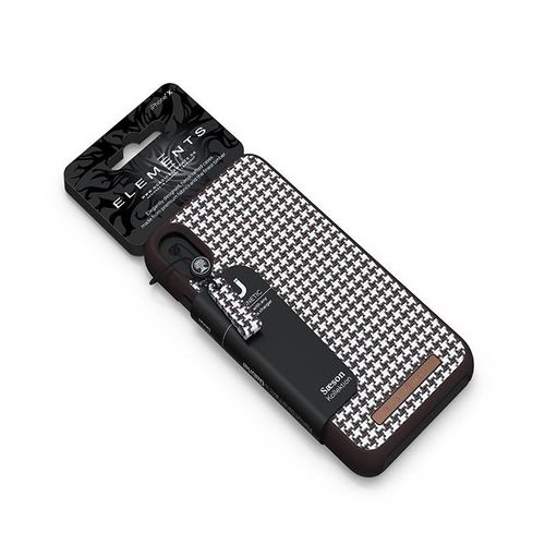 Materiałowe etui do iPhone Xs Max (Dark Brown) #0 na Arena.pl