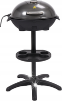 GRILL ELEKTRYCZNY OGRODOWY BALKONOWY STOJĄCY LUND 2400W +POKRYWA +TERMOMETR