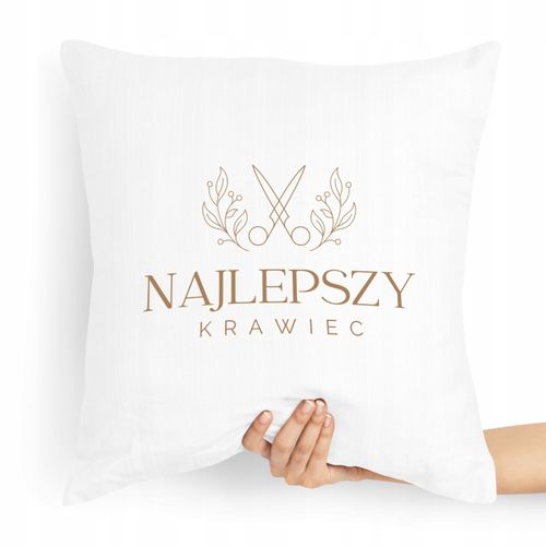 Poduszka Dla Krawcowej Krawca Najlepszy Krawiec Z Nadrukiem Ze Zdjęciem na Arena.pl