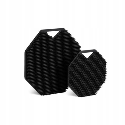 ALLMENT SCRUBBER DUO Antybakteryjna Myjka Szczotka Do Ciała Silikon Zestaw na Arena.pl