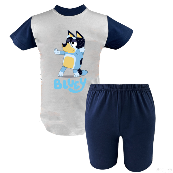 Krótka Piżama dziecięca Bluey zdjęcie 1