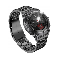Smartwatch GARETT Atom Stalowy Czarny