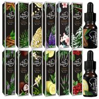 12x OLEJKI ETERYCZNE ZESTAW OLEJKÓW ETERYCZNYCH DO DYFUZORA NAWILŻACZA 10ml