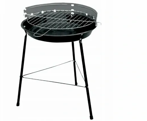 GRILL okrągły mały 32,5 cm na nóżkach zdjęcie 2