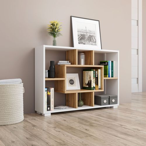 Regał 90x60x20 cm ścienny podłogowy biały wotan na Arena.pl