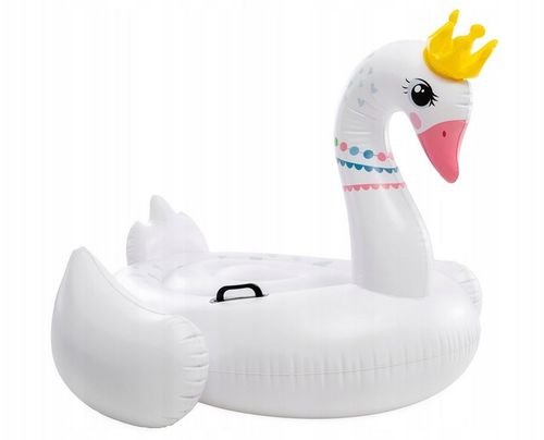 INTEX 57562 DMUCHANY MATERAC DO PŁYWANIA ZABAWKA ŁABĘDŹ 188cm x 124cm na Arena.pl