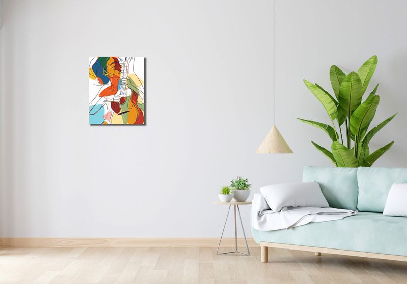 Obraz 40x50cm Wewnętrzna Muza zdjęcie 2