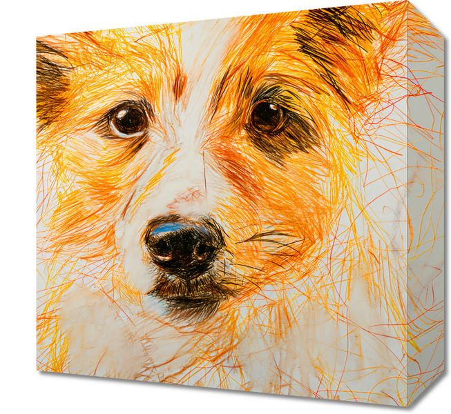 Obraz 30x30cm Uroczy Gość zdjęcie 1