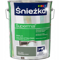 ŚNIEŻKA EMALIA OLEJNO - FTALOWA POPIELATA 7023 5L