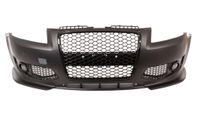 ZDERZAK PRZEDNI RS3 + GRILL+HALOGENY DO AUDI A3 8P OD 2005 DO 2008 Roku