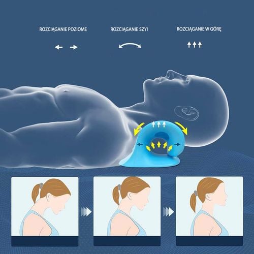 Podgłówek relaksujący Flexer pod szyję i kark z pianki na Arena.pl