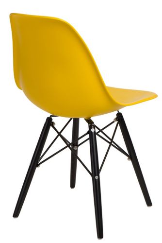 Krzesło P016W PP żółte/black  D2 na Arena.pl