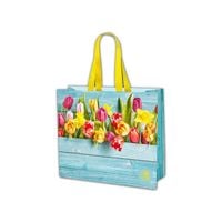 torba ekologiczna 45  x  18  x  h 30 cm tulipany