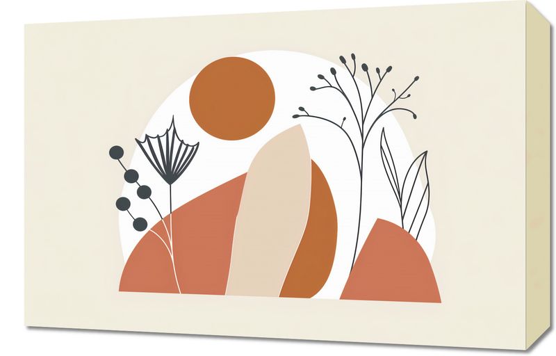 Obraz 60x40cm Organiczny Splot zdjęcie 1