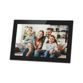cyfrowa ramka kruger&matz na zdjęcia frameo wi-fi 10,1" czarna