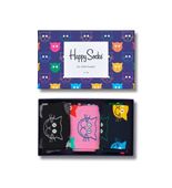 Skarpetki Happy Socks Cat Giftbox 3 pary 41-46