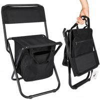 krzesełko wędkarskie turystyczne torba składane z oparciem