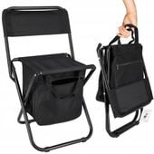 krzesełko wędkarskie turystyczne torba składane z oparciem