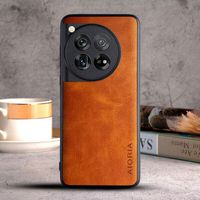 Etui AIORIA Vintage LEATHER do OnePlus 12 pomarańczowy