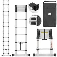 Drabina aluminiowa teleskopowa przystawna HIGHER 440cm