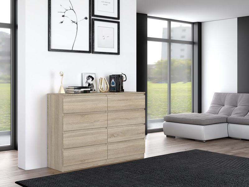 KOMODA MALWA M8 140 - DĄB SONOMA zdjęcie 11