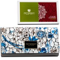 portfel damski skórzany ptn ph27-lfl-7117 blue