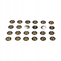 100SZT NUMER PSZCZELARSKA ETYKIETY ULE 1-100