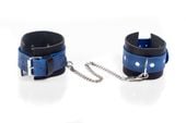 kajdanki  cuffs crazy horse blue, big