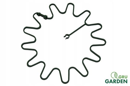 OBEJMA DO ROŚLIN UCHWYT 8 MM PODPORA ZIELONA HORTENSJE PIWONIE na Arena.pl