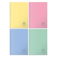 ZESZYT A5 60 = LINIA PP PASTEL COLORS FSC HERLITZ