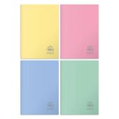 ZESZYT A5 60 = LINIA PP PASTEL COLORS FSC HERLITZ