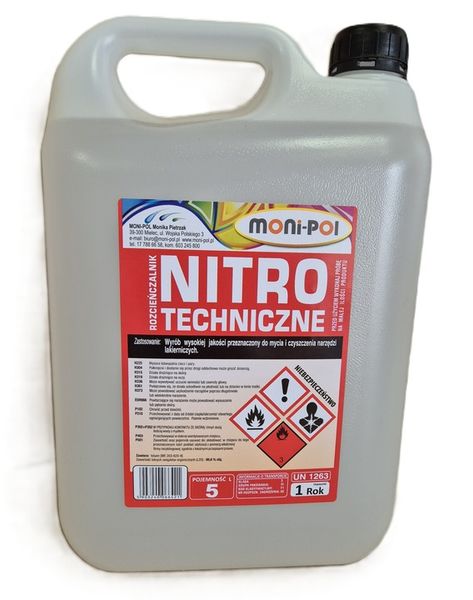 NITRO 5L MONI-POL NITRO TECHNICZNE 5L !!! zdjęcie 1