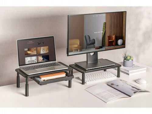 PODSTAWKA POD MONITOR DRUKARKE LAPTOPA Z SZUFLADĄ na Arena.pl