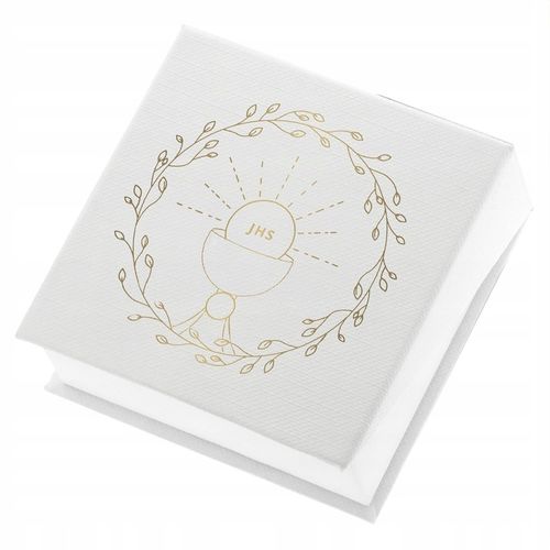 Krzyżyk z łańcuszkiem srebrny medalik komunijny łańcuszek z krzyżykiem na Arena.pl