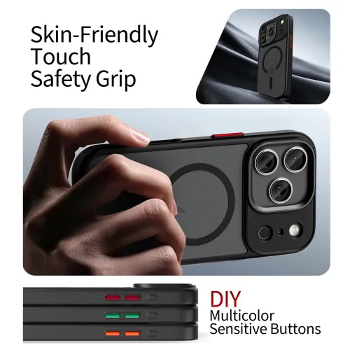 Etui Tech-Protect MagMat XT 4-set MagSafe na iPhone 17 Pro - czarny mat na Arena.pl