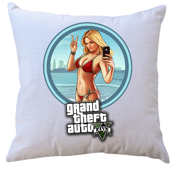 Poduszka z wkładem GTA Grand Thief Auto zdjęcie 1