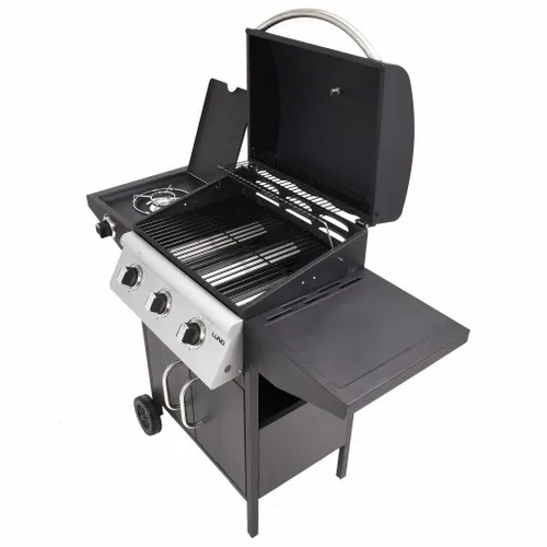 GRILL GAZOWY OGRODOWY 12,8 kW 4 PALNIKI PÓŁKI LUND na Arena.pl