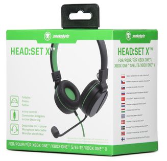 snakebyte Zestaw słuchawkowy Xbox One HEAD:SET X