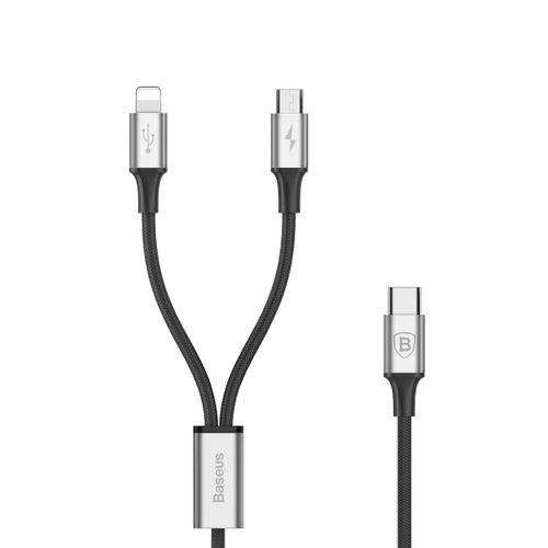 Kabel 2w1 Type-C to Type-C + Micro Baseus Rapid 3A na Arena.pl