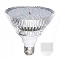 ŻARÓWKA LED DO ROŚLIN E27 PEŁNE SPEKTRUM Z 120 KORALIKÓW LED 85-265V 80W