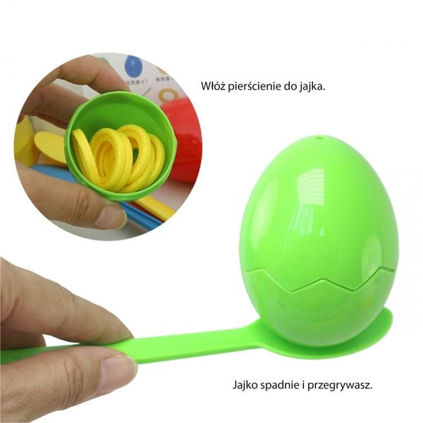 WOOPIE Gra Zręcznościowa Balansujące Jajka zdjęcie 2