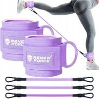 OPASKI TRENINGOWE NA KOSTKĘ KOSTKI DO WYCIĄGU ATLASU ZESTAW 2 SZT + 3