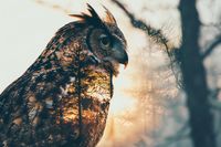 Plakat 91,5x61cm Sowi Duch