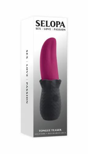 evolved tongue teaser wibrujący model silikonowy 10 trybow usb na Arena.pl