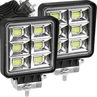 2x LAMPA ROBOCZA 48 LED PANEL 144W HALOGEN 6000LM 12V 24V SZPERACZ LAMPY